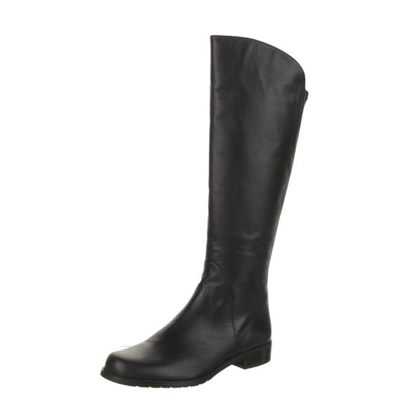 Stuart Weitzman Nupentagon Black Knee High Boots Size 6.5 - Picture 2 of 16
